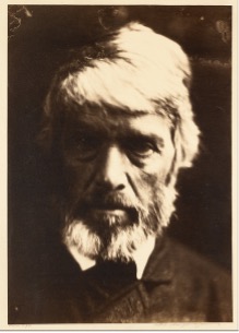 Julia Margaret Cameron (1815–1879), Thomas Carlyle, Albumen silver print, 1867. Source: Getty Museum.